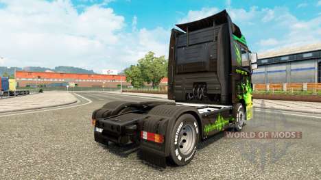 The skin Monster on truck Mercedes-Benz for Euro Truck Simulator 2