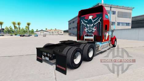 Skin Eagle on the truck Kenworth W900 for American Truck Simulator