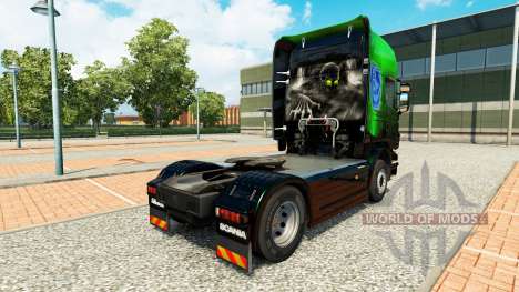 Exclusive Metallic skin for Scania truck for Euro Truck Simulator 2
