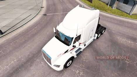 Skin P. A. M. on the tractor Peterbilt for American Truck Simulator