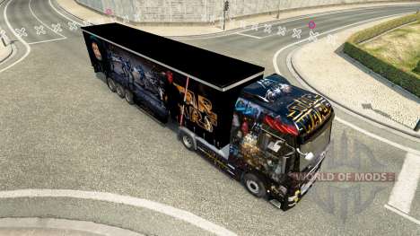 Star Wars skin for MAN truck for Euro Truck Simulator 2