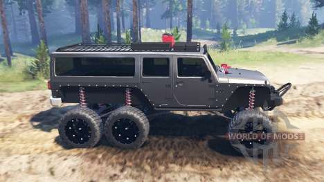Jeep Wrangler 6x6 [crawler] for Spin Tires