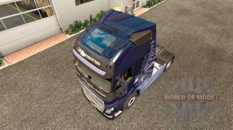 Winter Wolves skin for Volvo truck for Euro Truck Simulator 2
