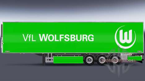 Semi-Trailer Chereau VfL Wolfsburg for Euro Truck Simulator 2