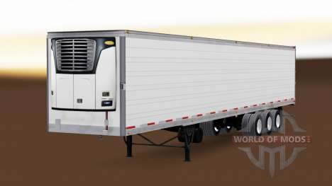 Three-axle reefer semi-trailer for American Truck Simulator
