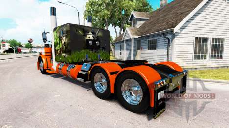 Snake skin v2.0 tractor Peterbilt 389 for American Truck Simulator