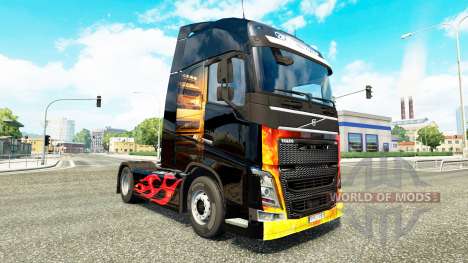 Asphalt Cowboys skin for Volvo truck for Euro Truck Simulator 2