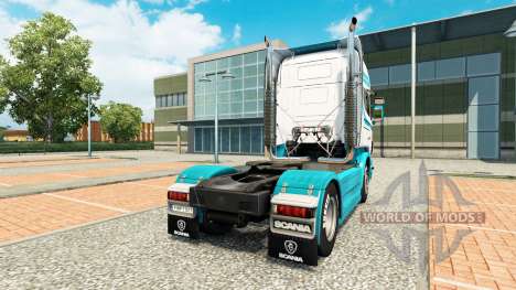 Kouhia Oy skin for Scania truck for Euro Truck Simulator 2
