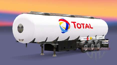Fuel semi-trailer Total for Euro Truck Simulator 2