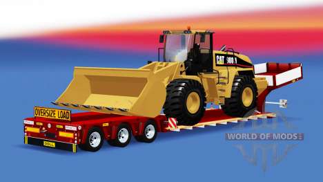 Low bed trawl Doll with different loads. for American Truck Simulator