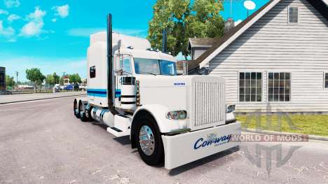 Skin Con-way Freight for the truck Peterbilt 389 for American Truck Simulator