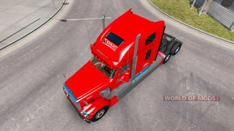Skin Knights on the tractor Freightline Coronado for American Truck Simulator