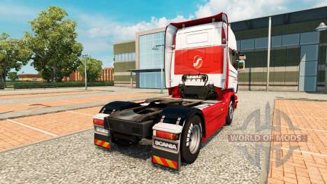 JSL skin for Scania truck for Euro Truck Simulator 2