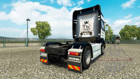 JKT International skin for Scania truck for Euro Truck Simulator 2