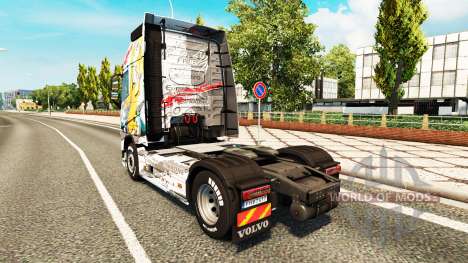 Skin Euro Logistics at Volvo trucks for Euro Truck Simulator 2