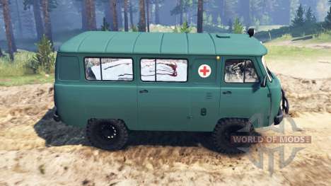 UAZ-39621 for Spin Tires