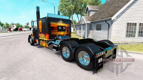 Underworld skin for the truck Peterbilt 389 for American Truck Simulator