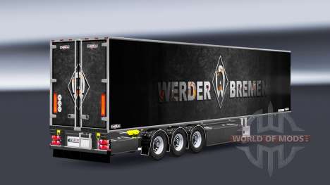 Semi-Trailer Chereau Werder Bremen for Euro Truck Simulator 2