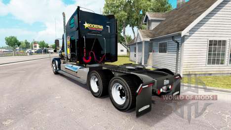 Скин Rockstar Energy на Freightliner Coronado for American Truck Simulator