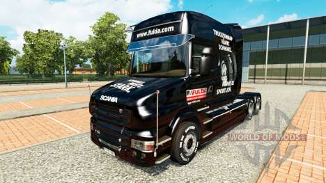 Fulda skin for truck Scania T for Euro Truck Simulator 2