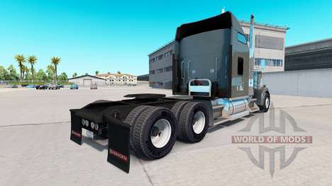 Skin on Knight Refrigerated truck Kenworth W900 for American Truck Simulator
