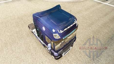 Winter Wolves skin for tractors for Euro Truck Simulator 2
