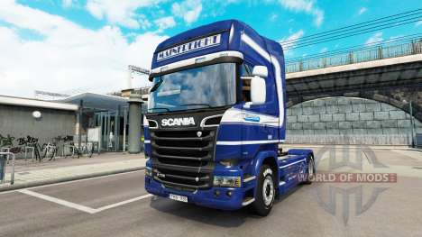 Mainfreight skin for Scania truck for Euro Truck Simulator 2