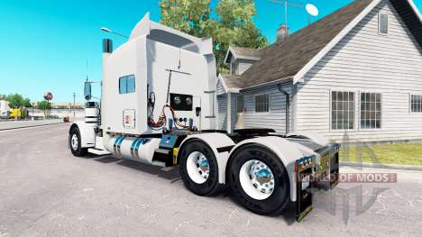 FTI Transport skin for the truck Peterbilt 389 for American Truck Simulator