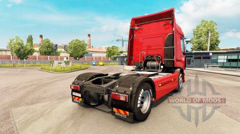 Norbert Dentressangle skin for Renault truck for Euro Truck Simulator 2
