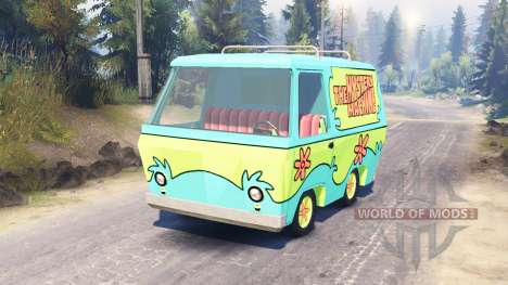 The Mystery Machine [Scooby-Doo] for Spin Tires