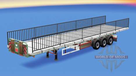 Semi-ground with the weight of the bridge elemen for American Truck Simulator