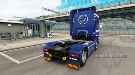 Mainfreight skin for Scania truck for Euro Truck Simulator 2