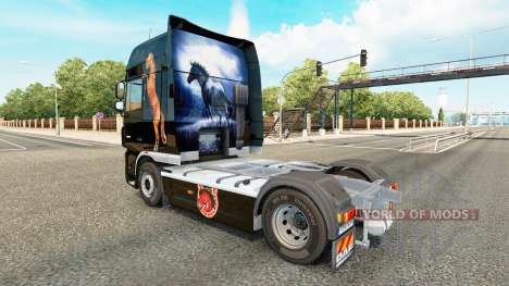 Caballos skin for DAF truck for Euro Truck Simulator 2