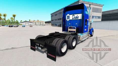 Skin Duke v1.03 on the truck Kenworth W900 for American Truck Simulator