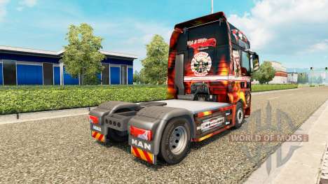 Support 81 skin for MAN truck for Euro Truck Simulator 2
