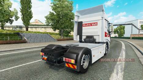 Andre Voss skin for Iveco tractor unit for Euro Truck Simulator 2