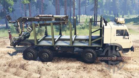 KamAZ-63501-996 Mustang for Spin Tires