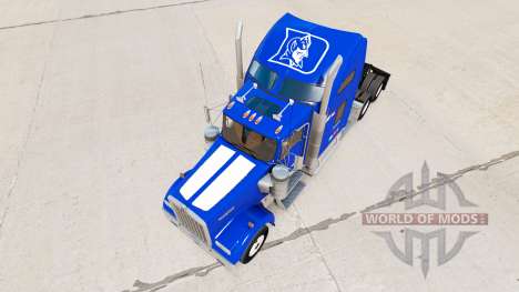 Скин Duke University Pride v1.02 на Kenworth for American Truck Simulator