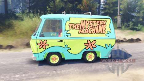 The Mystery Machine [Scooby-Doo] for Spin Tires