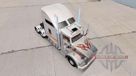 Скин Laughing Daemon Metallic на Kenworth T800 for American Truck Simulator