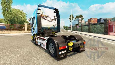 Skin North American P-51 Mustang on the truck Iv for Euro Truck Simulator 2