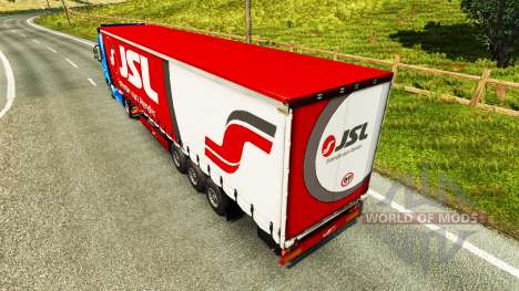 Skin Julio Simoes Logistic for semi for Euro Truck Simulator 2