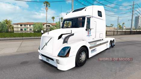 Skin North American for Volvo truck VNL 670 for American Truck Simulator