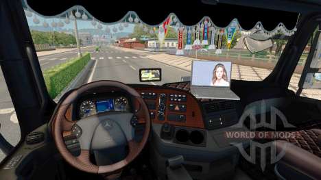 Tuning for Mercedes-Benz Actros MP3 for Euro Truck Simulator 2