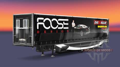 Skin FOOSE on the trailer for Euro Truck Simulator 2