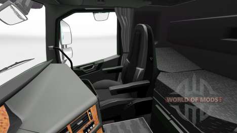 Darkline Exclusive interior for Volvo for Euro Truck Simulator 2