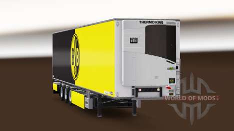 Semi-Trailer Chereau Borussia Dortmund for Euro Truck Simulator 2