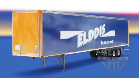 Skin Elddis Transport on semi-trailer for American Truck Simulator