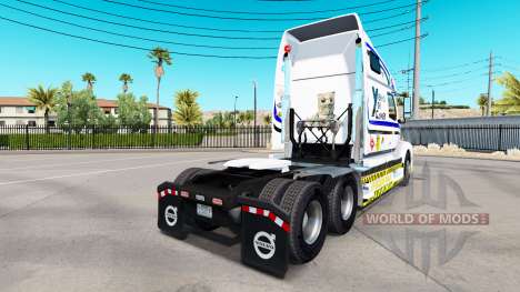 Skin Yekko Yekk Gamer on tractor Volvo VNL 670 for American Truck Simulator