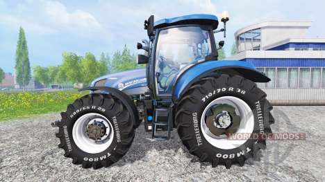 New Holland T6.160 [blue power] v1.1 for Farming Simulator 2015
